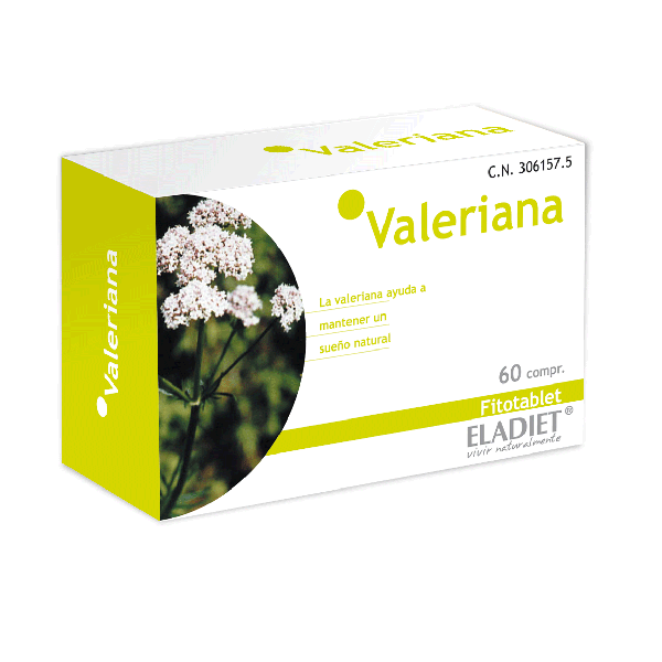 Valeriana - 60 Comprimidos. Eladiet. Herbolario Salud Mediterranea