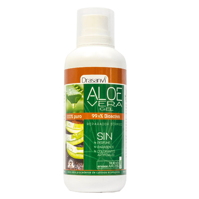 Gel de Aloe Vera 99,9 Biocativo - 400 ml. Drasanvi. Herbolario Salud Mediterranea