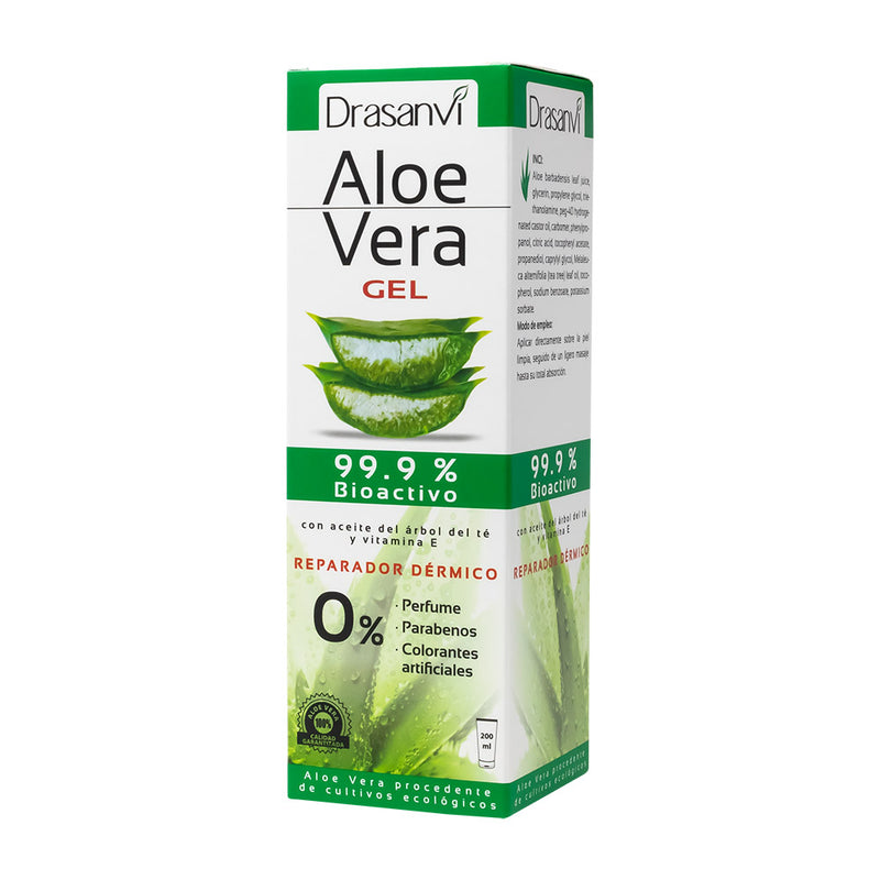 Gel Aloe Vera con Arbol de Té - 200 ml. Drasanvi. Herbolario Salud Mediterranea