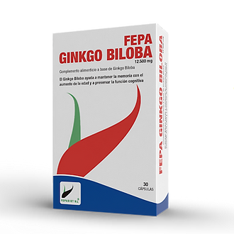 Fepa Ginkgo Biloba - 30 Cápsulas. Fepadiet. Herbolario Salud Mediterranea