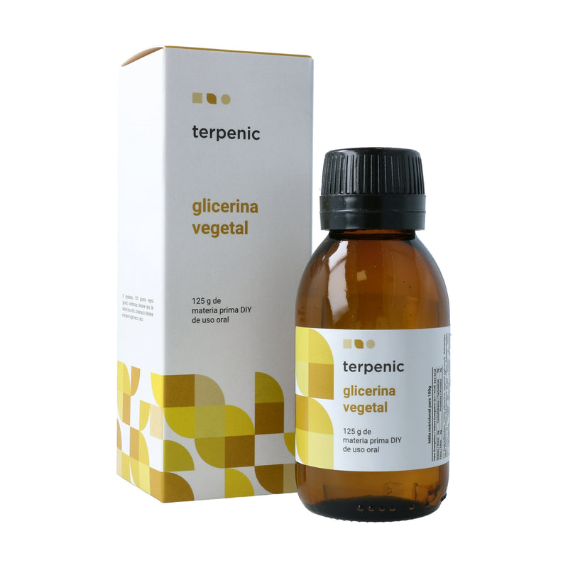 Glicerina Vegetal. Glicerol de uso Oral - 125 g. Terpenic Labs. Herbolario Salud Mediterranea