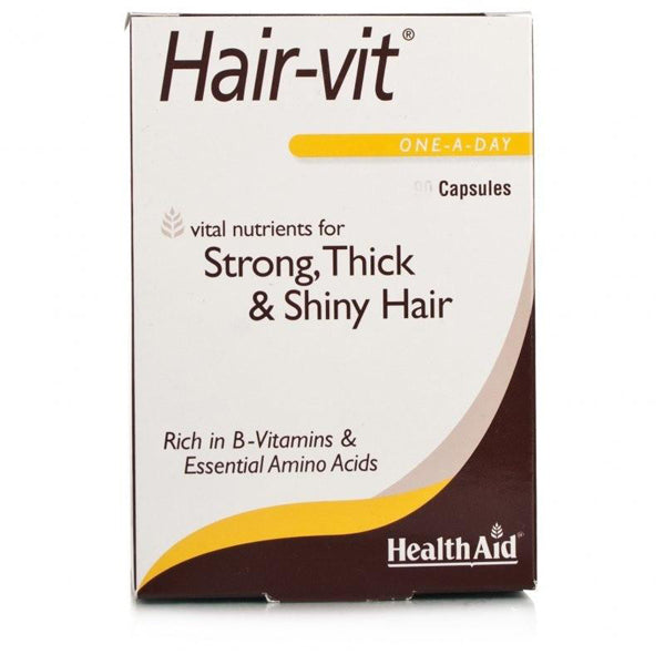 Hair Vit - 30 Cápsulas. Health Aid. Herbolario Salud Mediterránea