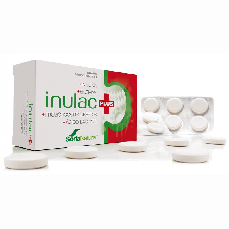 Inulac Plus - 24 Comprimidos. Soria Natural. Herbolario Salud Mediterranea