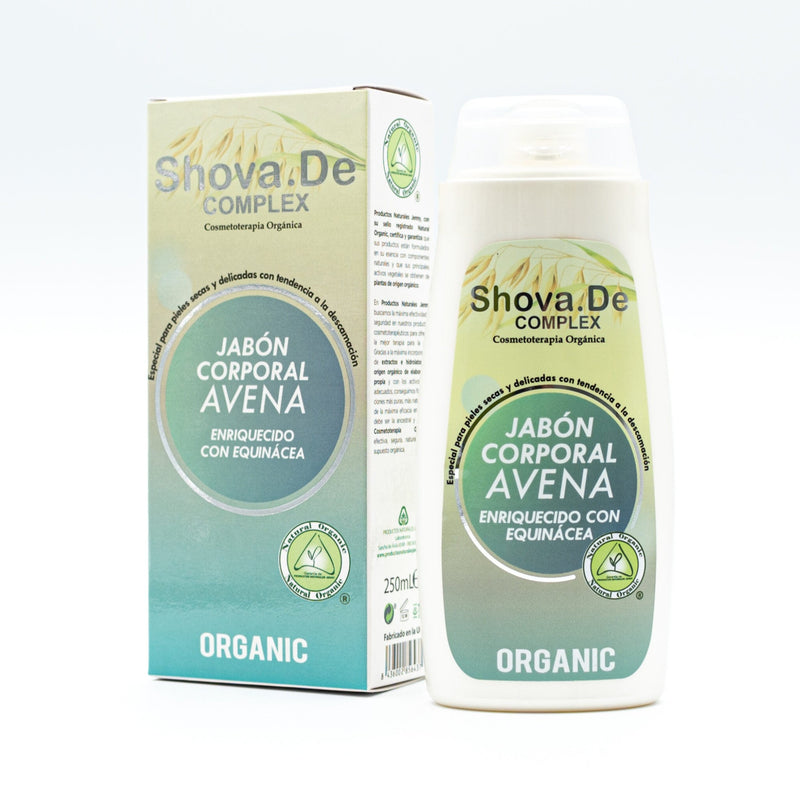 Jabón de Avena - 250 ml. Shova.De. Herbolario Salud Mediterranea
