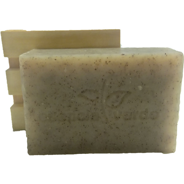 Jabón Exfoliante BIO - 240 gr. Esencia Verde. Herbolario Salud Mediterránea