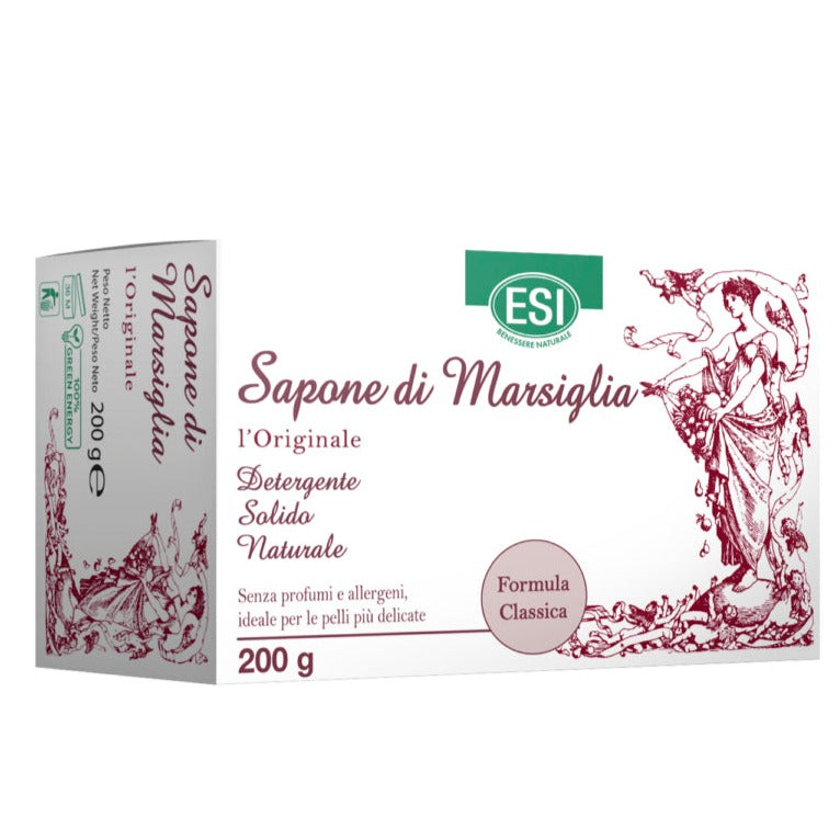 Jabón de Marsella Pastilla - 200 ml. ESI. Herbolario Salud Mediterranea