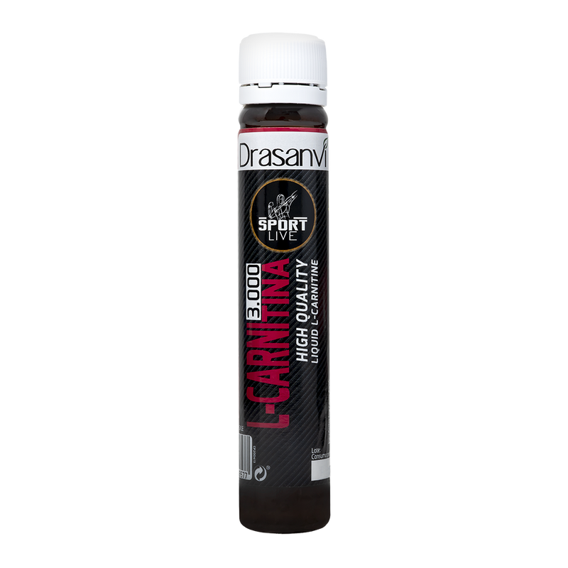 L-Carnitina Vial - 25 ml. Sport Live Drasanvi. Herbolario Salud Mediterranea