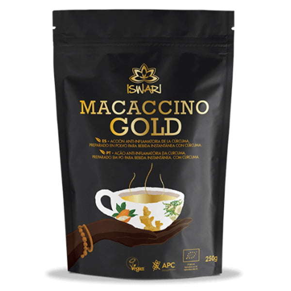 Macaccino Gold - 250g. Iswari