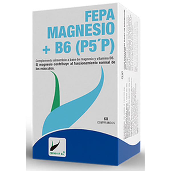 Fepa Magnesio + B6 - 60 Comprimidos. Fepadiet. Herbolario Salud Mediterránea