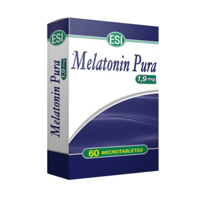 Melatonina Pura 1,9 mg - 60 Microtabletas. ESI. Herbolario Salud Mediterránea