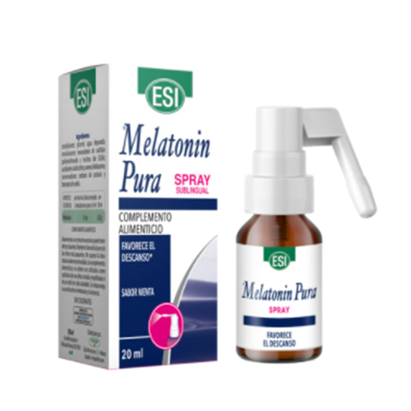 Melatonina Pura Spray Sublingual - 20 ml. ESI. Herbolario Salud Mediterranea