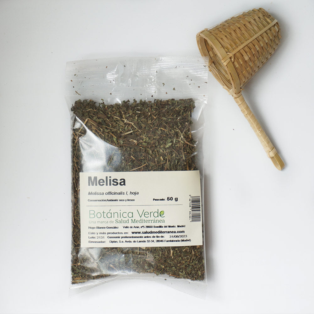 Melisa en hoja. Planta en bolsa - 50 gr. Botánica Verde