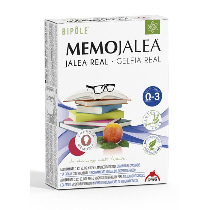 Bipole Memo Jalea - 20 Ampollas. Dietéticos Intersa. Herbolario Salud Mediterránea