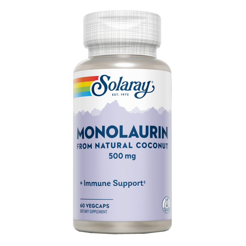Monolaurin 500 mg - 60 VegCaps. Solaray. Herbolario Salud Mediterránea