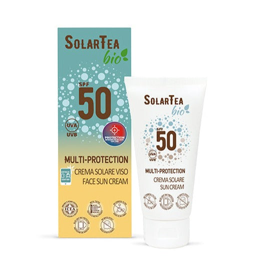 Crema Solar Multiprotección BIO SPF 50 - 50 ml. Solar TEA. Herbolario Salud Mediterranea