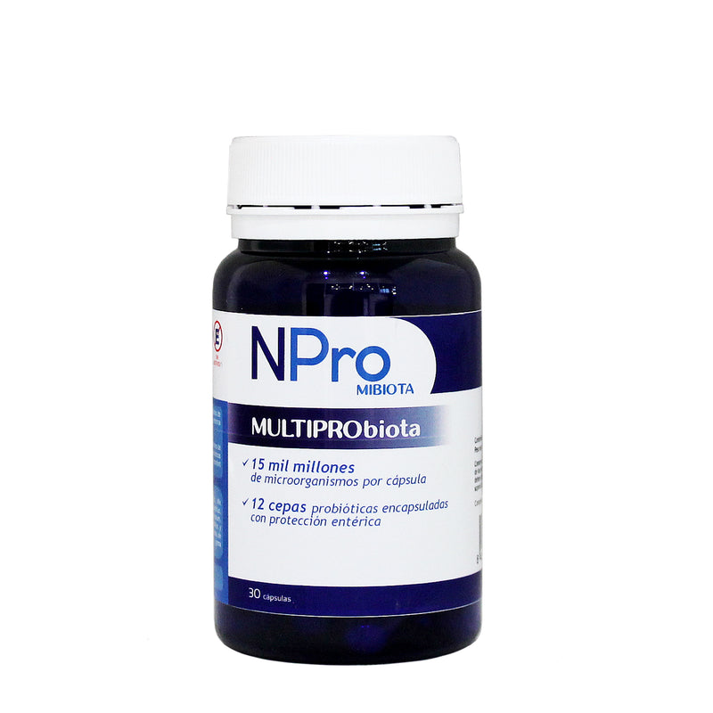 NPro Multiprobiota - 30 Cápsulas. Npro Mibiota. Herbolario Salud Mediterránea
