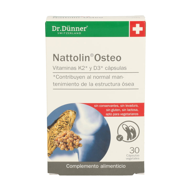 Nattolin Osteo - 30 Comprimidos. Dr. Dünner. Herbolario Salud Mediterranea