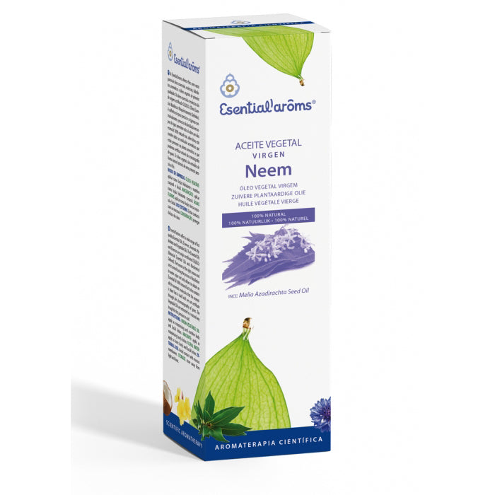 Aceite Vegetal Virgen de Neem - 100 ml. Esential'arôms. Herbolario Salud Mediterránea