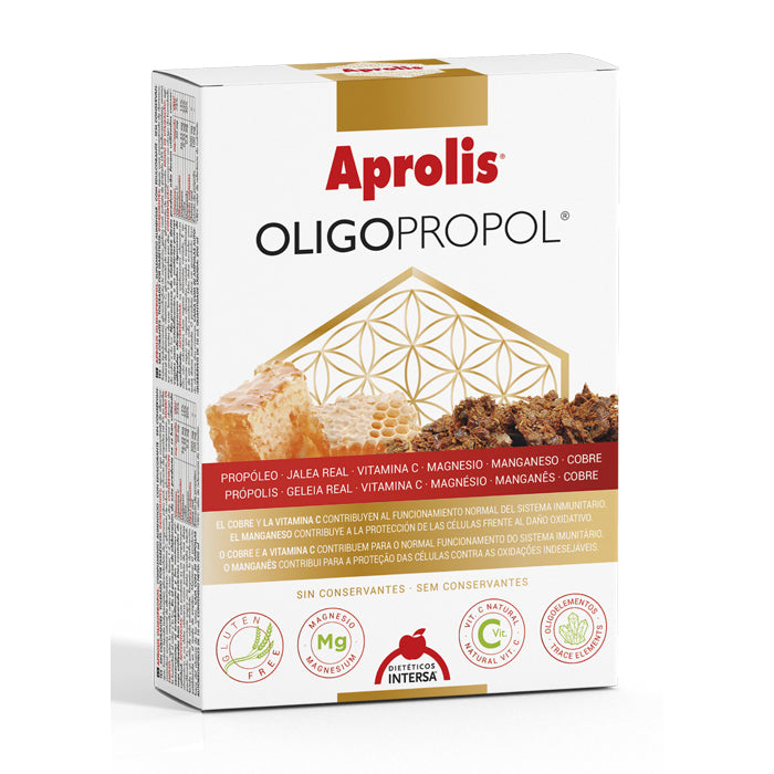 Aprolis Oligopropol - 20 Ampollas. Dietéticos Intersa. Herbolario Salud Mediterránea
