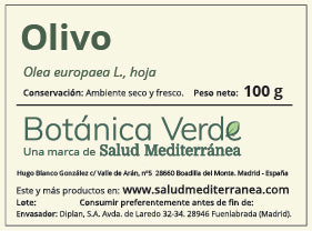 Olivo en hoja. Planta en bolsa - 100 gr. Botánica Verde