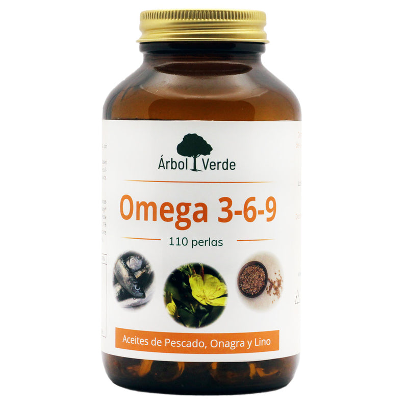 Omega 3,6,9 - 110 Perlas. Árbol Verde. Herbolario Salud Mediterránea