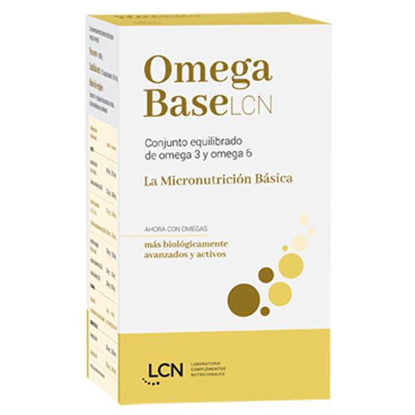 Omega Base - 60 Cápsulas. LCN. Herbolario Salud Mediterránea