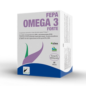 Fepa Omega 3 Forte - 60 Perlas. Fepadiet. Herbolario Salud Mediterranea