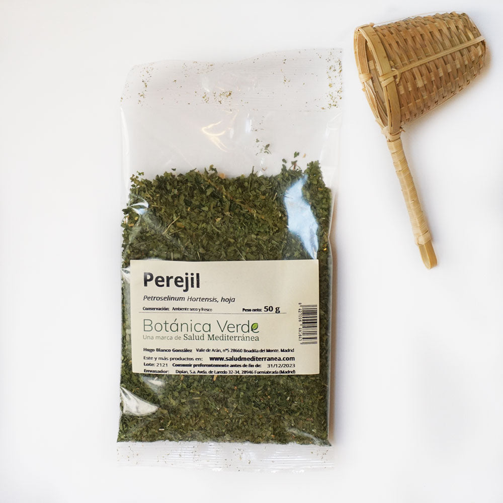 Perejil. Planta en bolsa - 50 gr. Botánica Verde