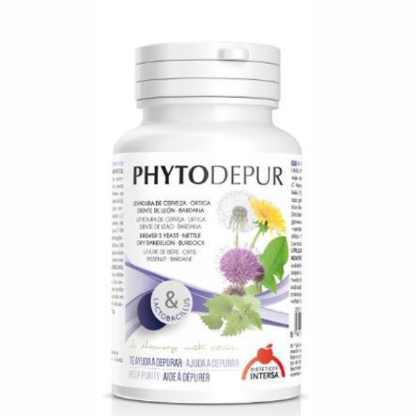 Phytodepur - 60 Capsulas. Dietéticos Intersa. Herbolario Salud Mediterránea
