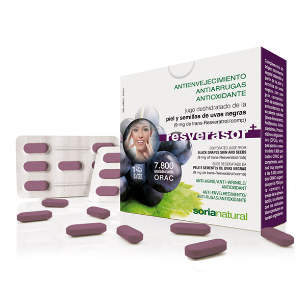Resverasor Plus - 28 Comprimidos. Soria Natural. Herbolario Salud Mediterranea