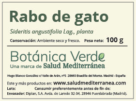 Rabo de Gato. Planta en bolsa - 100 gr. Botánica Verde