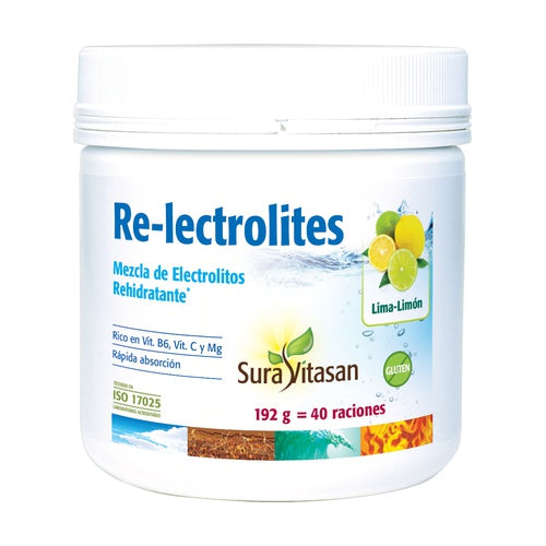 Re-lectrolites - 192 gramos. Sura Vitasan. Herbolario Salud Mediterránea
