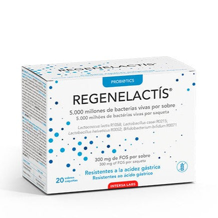 Regenelactís - 20 Sobres. Intersa Labs. Herbolario Salud Mediterranea
