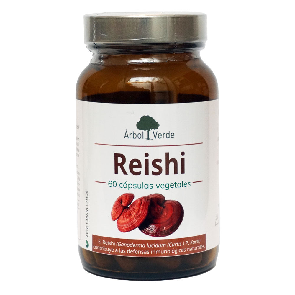 Reishi - 60 Cápsulas. Árbol Verde. Herbolario Salud Mediterránea