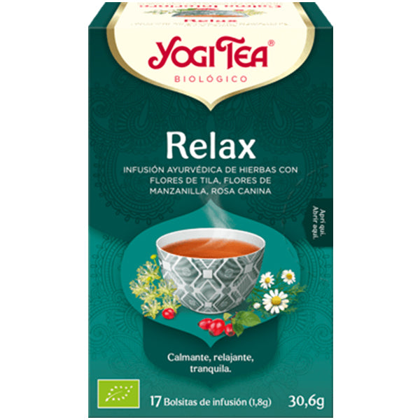 Relax - 17 Filtros. Yogi Tea. Herbolario Salud Mediterranea