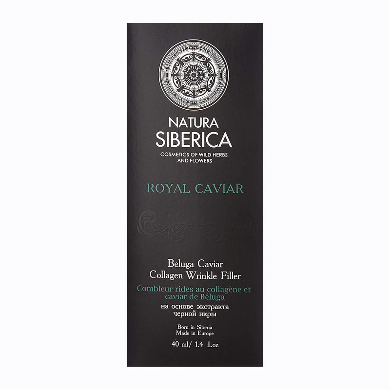 Rellenador de arrugas de Policolágeno Royal Caviar - 40 ml. Natura Siberica. Herbolario Salud Mediterranea