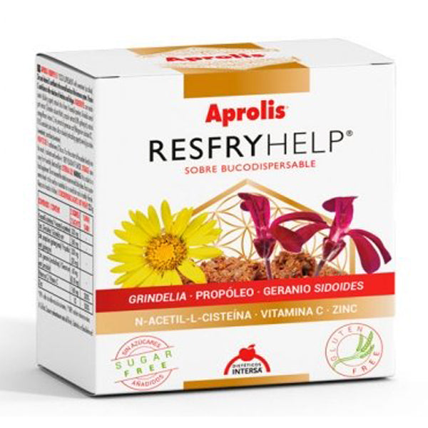 ResfryHelp - 15  Sobres. Dietéticos Intersa. Herbolario Salud Mediterránea