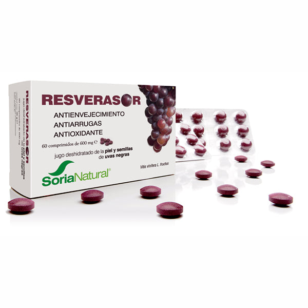 Resverasor - 60 Comprimidos. Soria Natural. Herbolario Salud Meidterranea