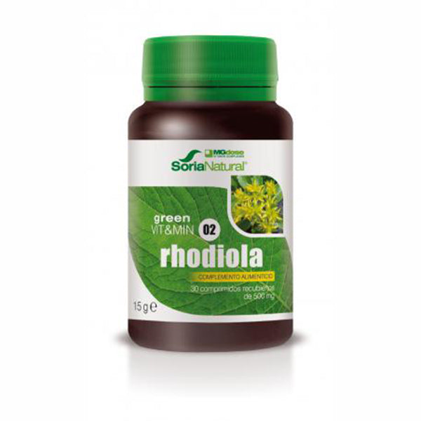 Green Vit&Min 02. Rhodiola - 30 Cápsulas. Soria Natural. Herbolario Salud Mediterránea