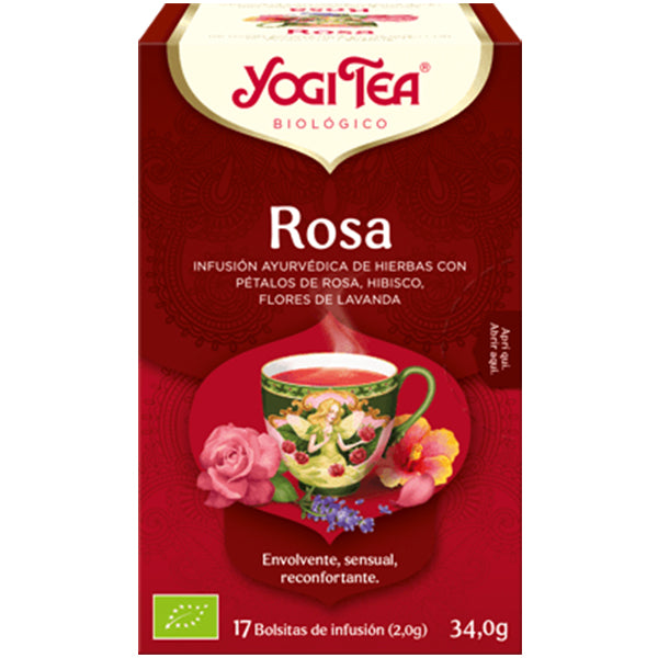 Rosa - 17 Filtros. Yogi Tea. Herbolario Salud Mediterránea