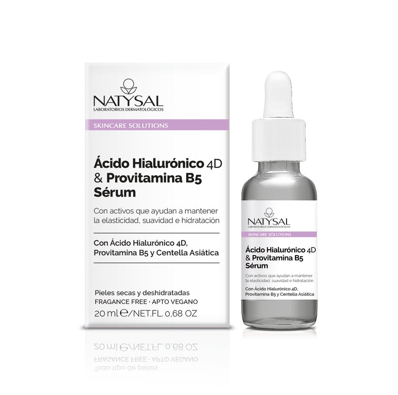 Sérum Ácido Hialurónico 4D & Provitamina B5 - 20 ml. Natysal. Herbolario Salud Mediterránea
