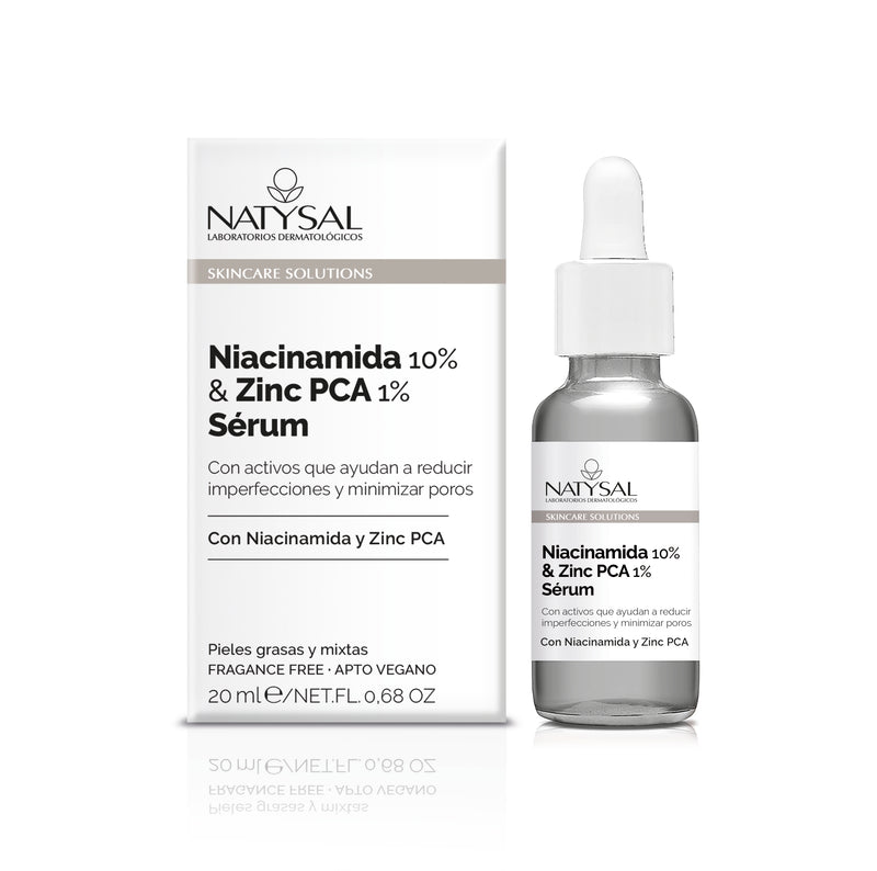 Sérum Niacinamida 10% & Zinc PCA 1% - 20 ml. Natysal. Herbolario Salud Mediterranea