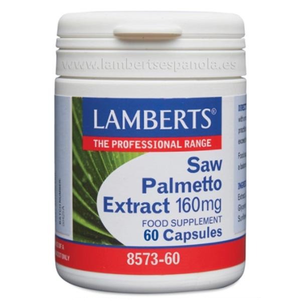 Saw Palmetto en extracto 160 mg - 60 Cápsulas. Lamberts