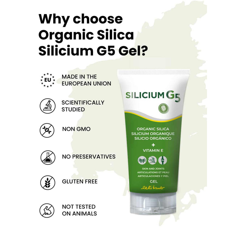 Silicium G5 GEL - 150 ml. Silicium. Herbolario Salud Mediterránea