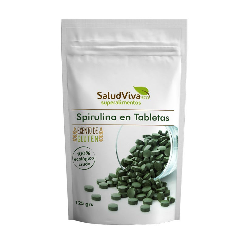 Spirulina en tabletas - 125 gr Salud Viva. Herbolario Salud Mediterranea
