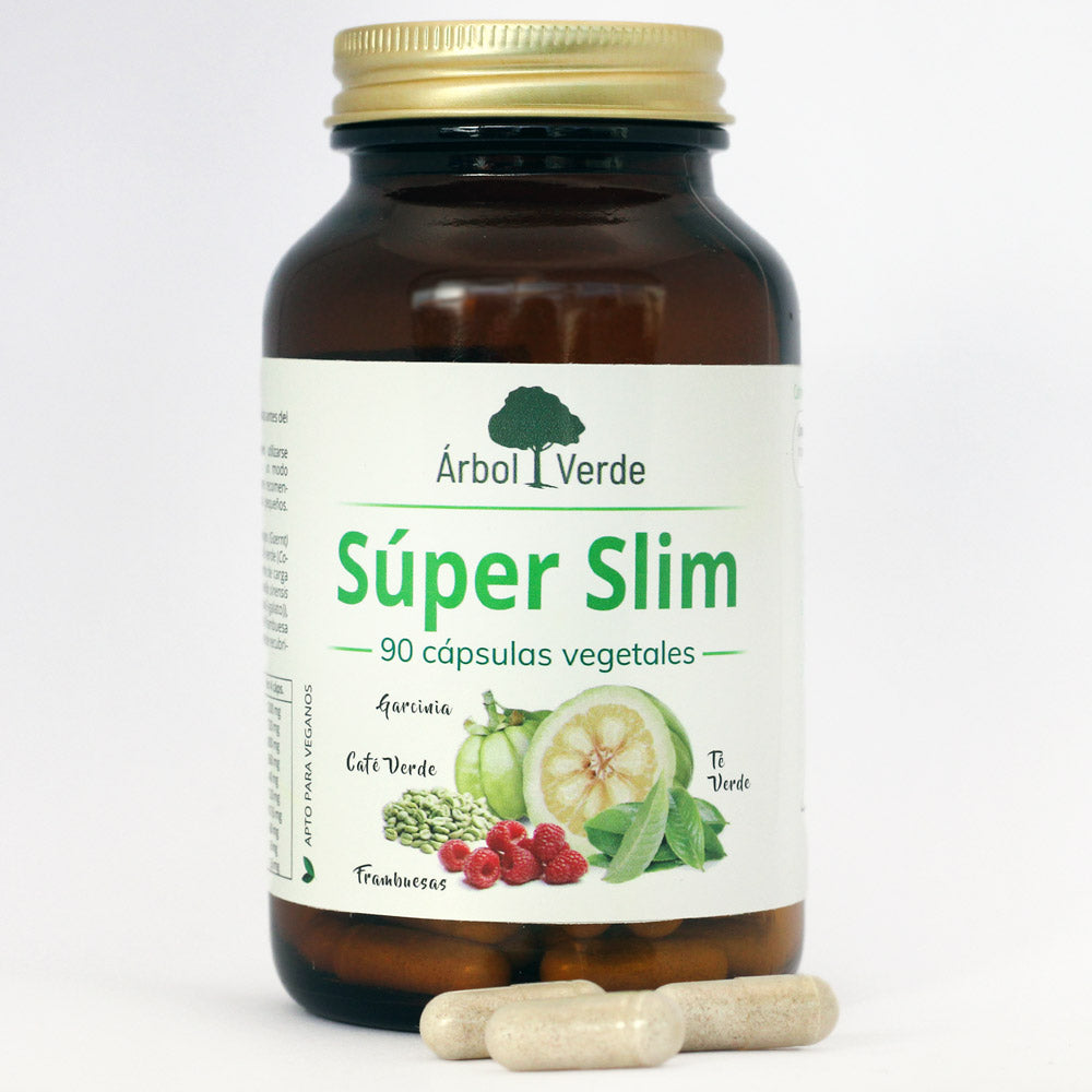 Súper Slim - 90 Cápsulas. Árbol Verde. Herbolario Salud Mediterranea