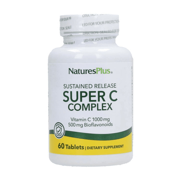 Super C Complex - 60 Comprimidos. Natures Plus. Herbolario Salud Mediterranea