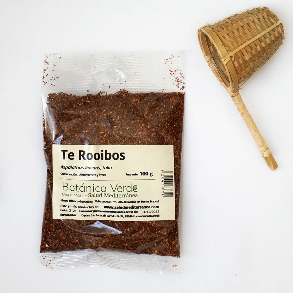 Té Rooibos. Planta en bolsa - 100 gr. Botánica Verde
