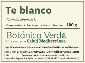 Té Blanco. Planta en bolsa - 100 gr. Botánica Verde