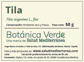 Tila en flor. Planta en bolsa - 50 gr. Botánica Verde
